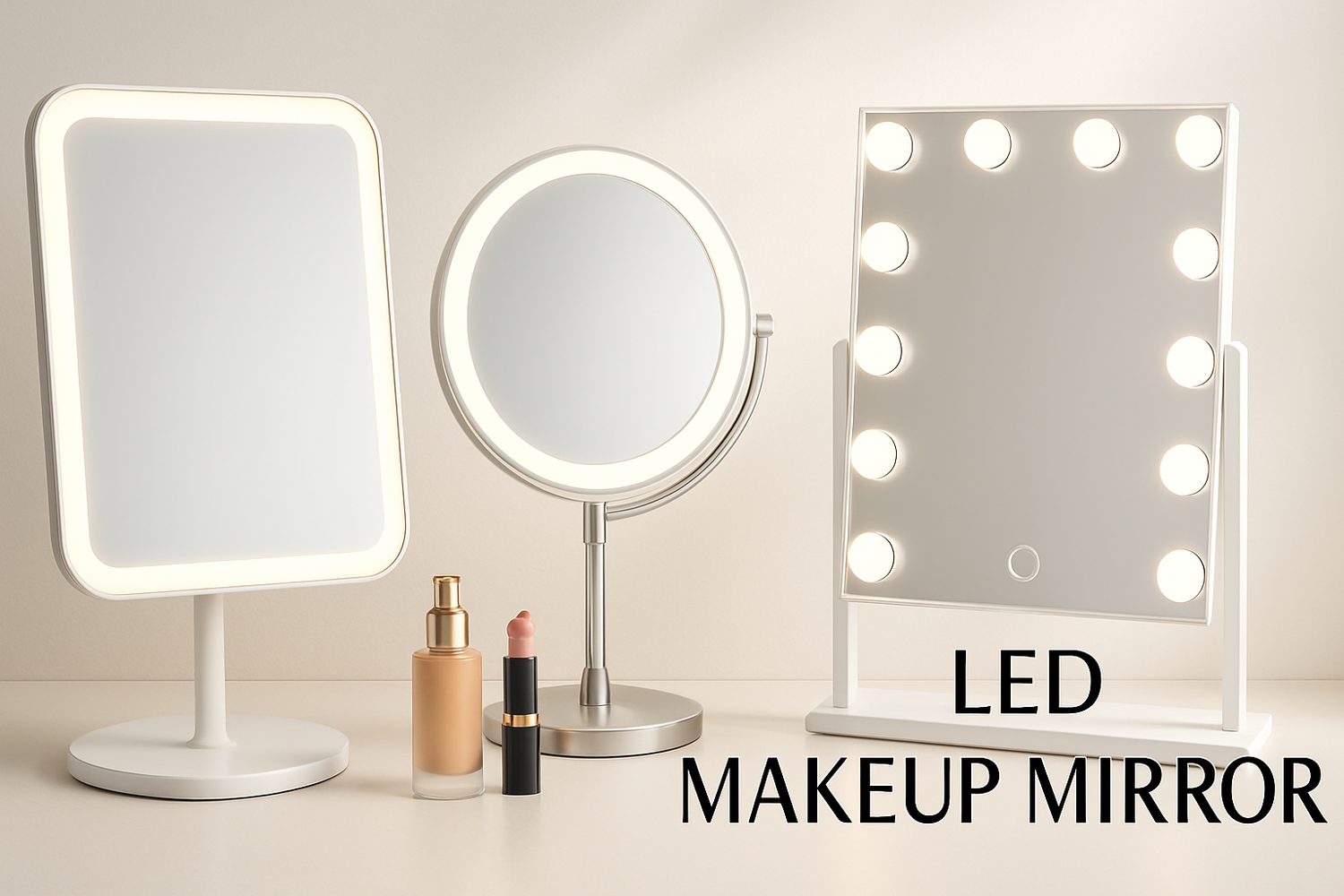 LED Makeup Mirror - Rush Trolleys