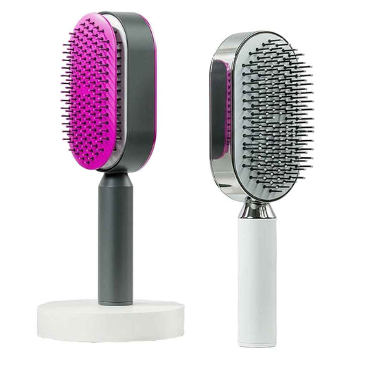 Self-Cleaning Hair Brush