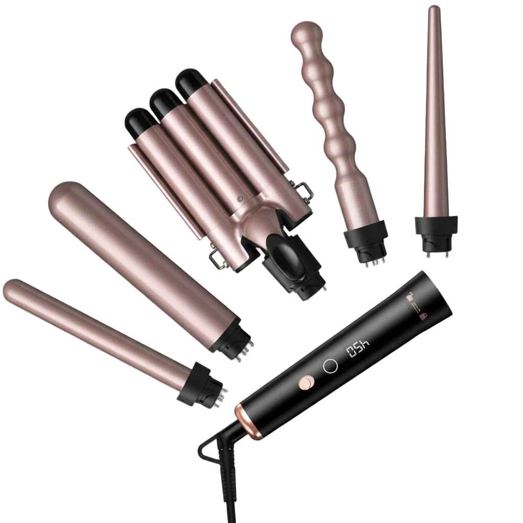 Five-in-one Tube Hair Curling iron