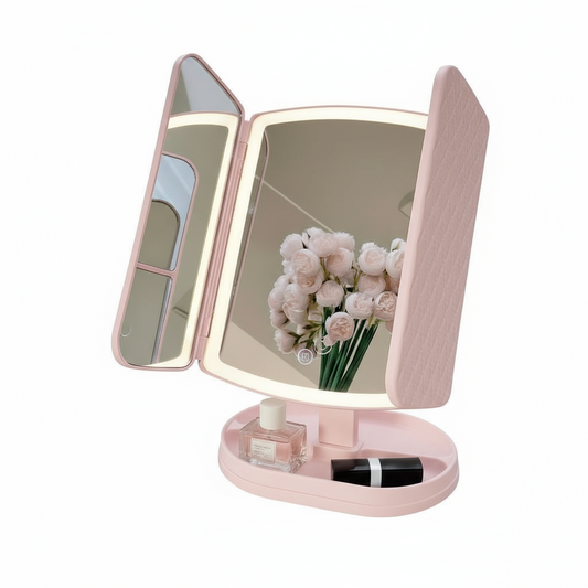 Desk LED Makeup Mirror