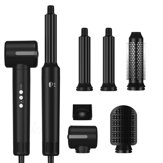7-in-1 Hot Air Comb Curler