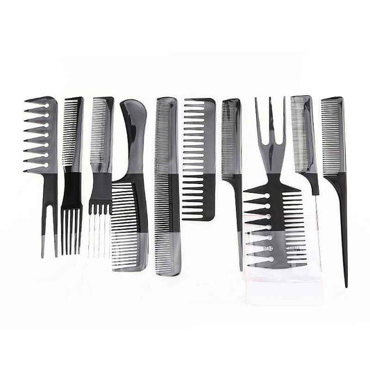 10-piece Comb Makeup Comb Hair Tools